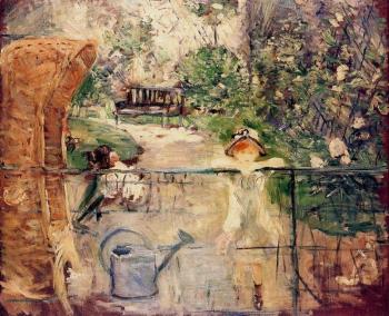 Berthe Morisot : The Basket Chair